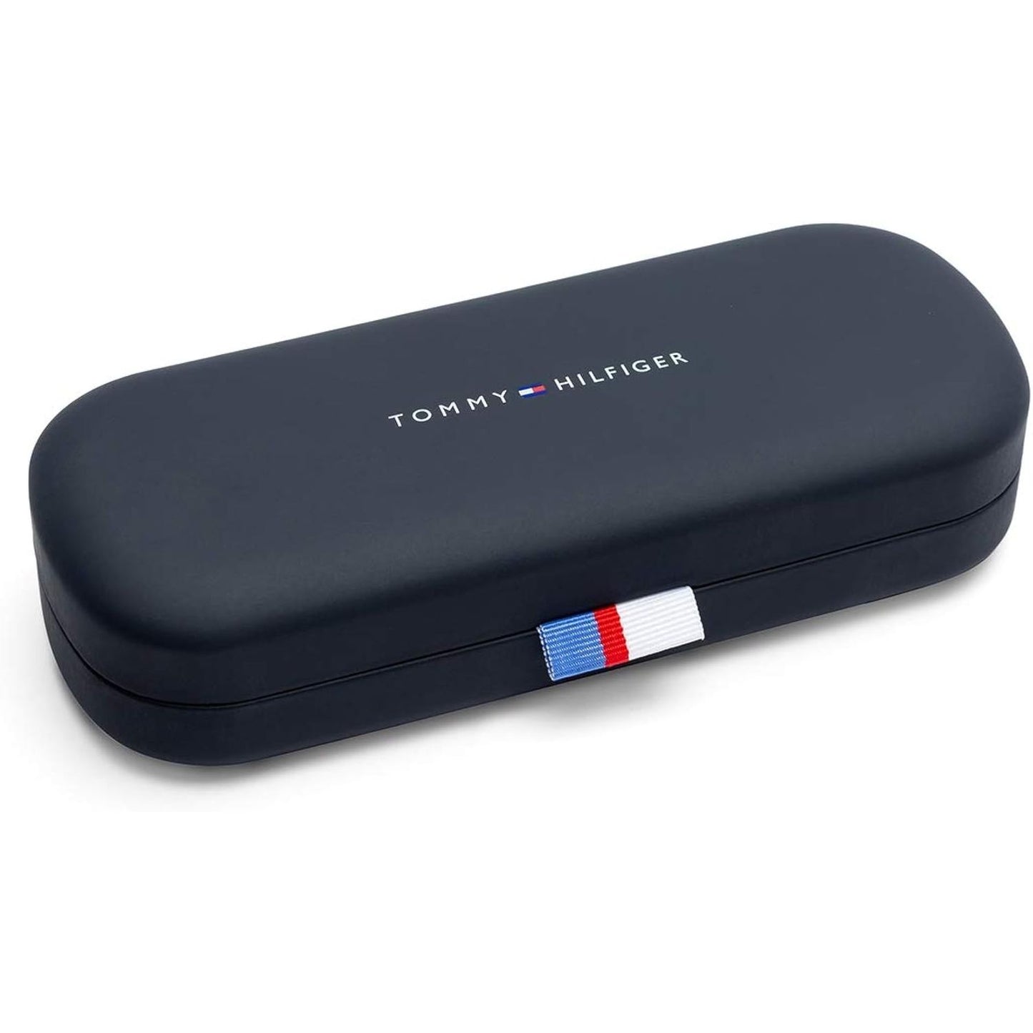 TOMMY HILFIGER MOD. TH 2042_S eyeglasses case featuring the brand logo, designed for gentlemen's eyewear protection and style.