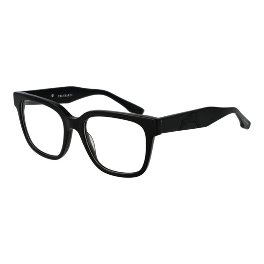 TRUSSARDI MOD. TSM6050 52A01 gent's black eyeglasses with square frames.