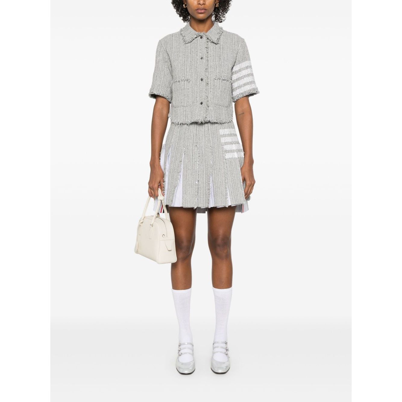 Thom Browne Shirts Grey Shirts