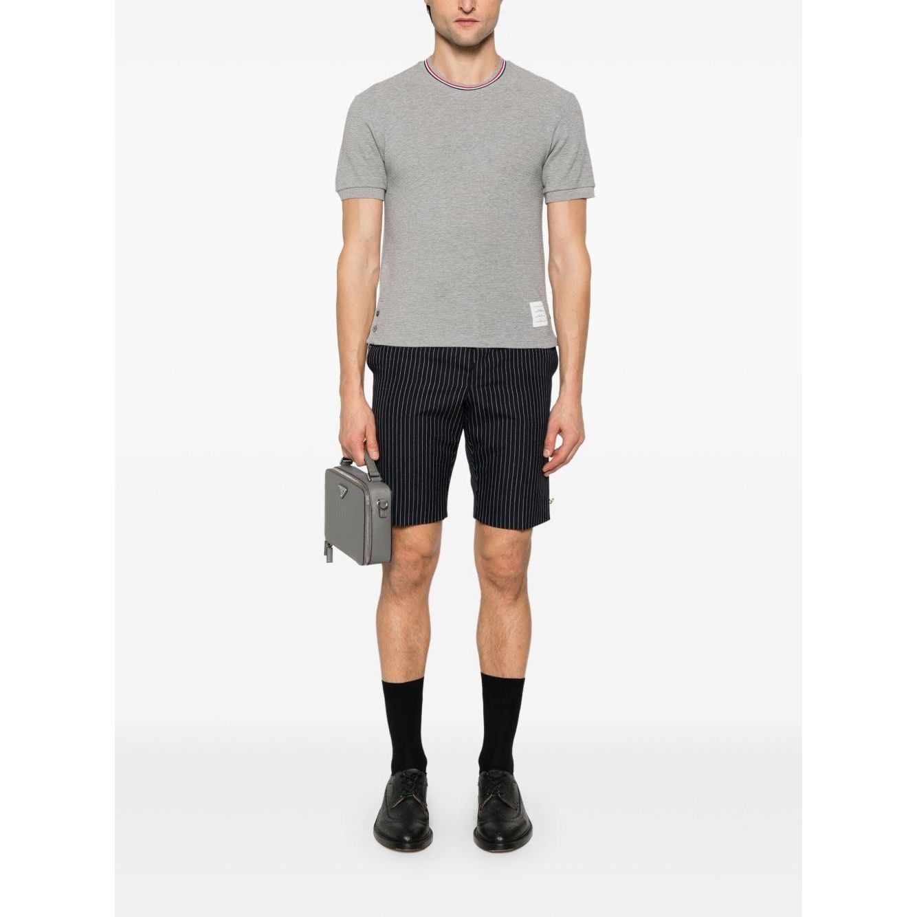Thom Browne T-shirts and Polos Light Grey