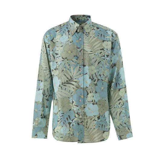 Tom Ford Blue Lyocell Pattern Shirt 1728,67397976224,Blue,Clothing,IT39 | M,Men,Men - Clothing,New with tags,Pattern - Shirts - Clothing,Shirts - Clothing,Shirts - Men - Clothing,Tom Ford