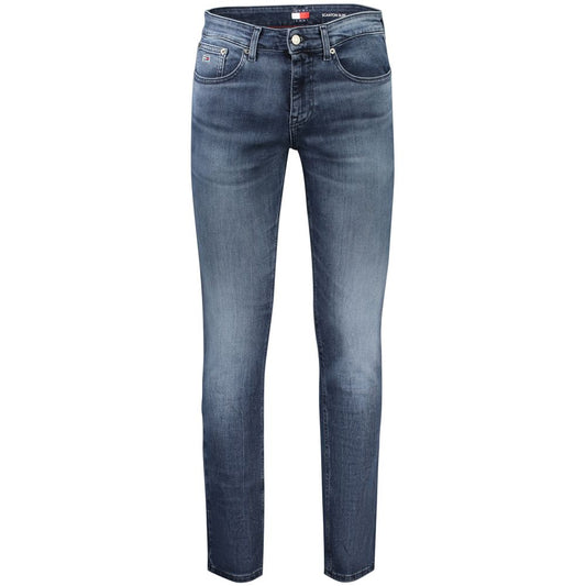 Tommy Hilfiger Blu Cotton Men's Slim Jeans