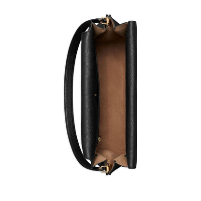 Tory Burch Lee Radziwill large leather handbag