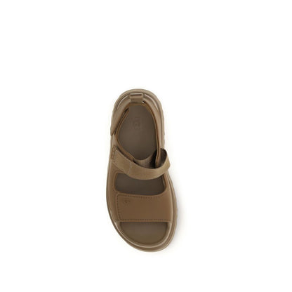 UGG Brown Recycled Polyester Flat Sandals 1728,72470364320,Brown,EU36/US6,EU37/US7,EU38/US8,EU39/US9,EU40/US10,EU41/US11,Flat - Sandals - Shoes,New with tags,Sandals - Shoes,Shoes,UGG,Women