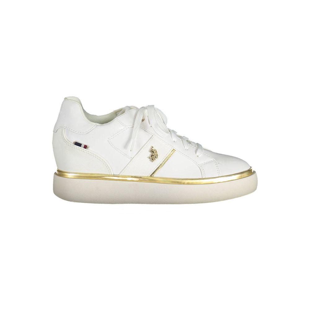 U.S. POLO ASSN. Bianco Poliestere Women Sneaker