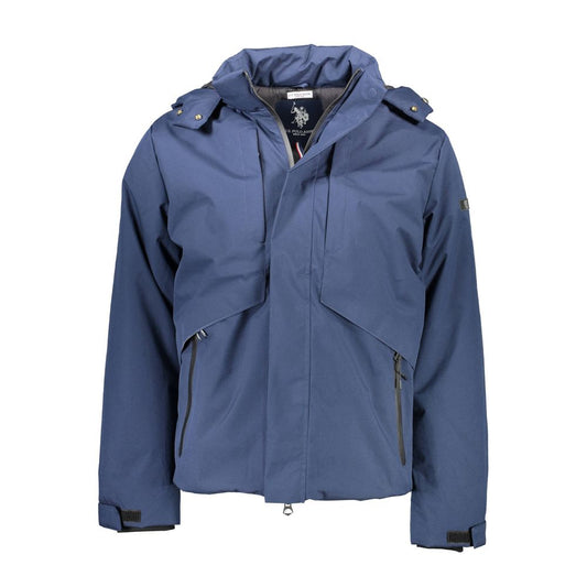 U.S. POLO ASSN. Blu Poliestere Men's Jacket U.S. POLO ASSN.