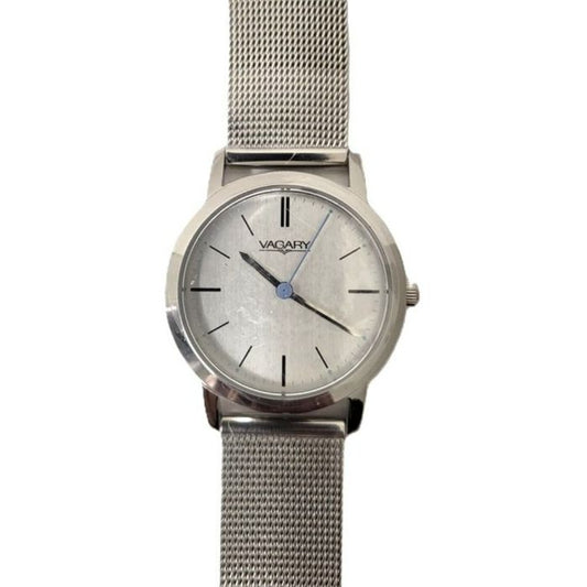 VAGARY MOD. IK7-511-21 elegant silver watch with mesh strap and minimalist design.