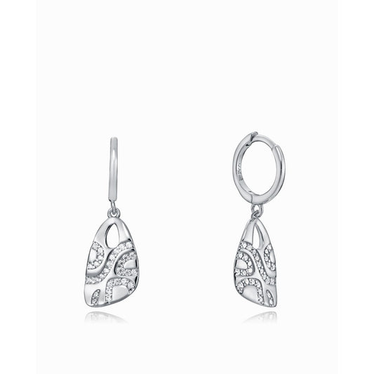 VICEROY JEWELS Mod. 13035E000-30 lady's earrings in silver 925°, elegant design with quartz analog touch, in official packaging.