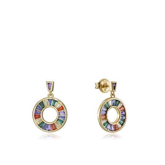 VICEROY JEWELS Mod. 15115E000-39 multicolor silver 925° earrings for ladies, quartz chronograph, in official packaging.