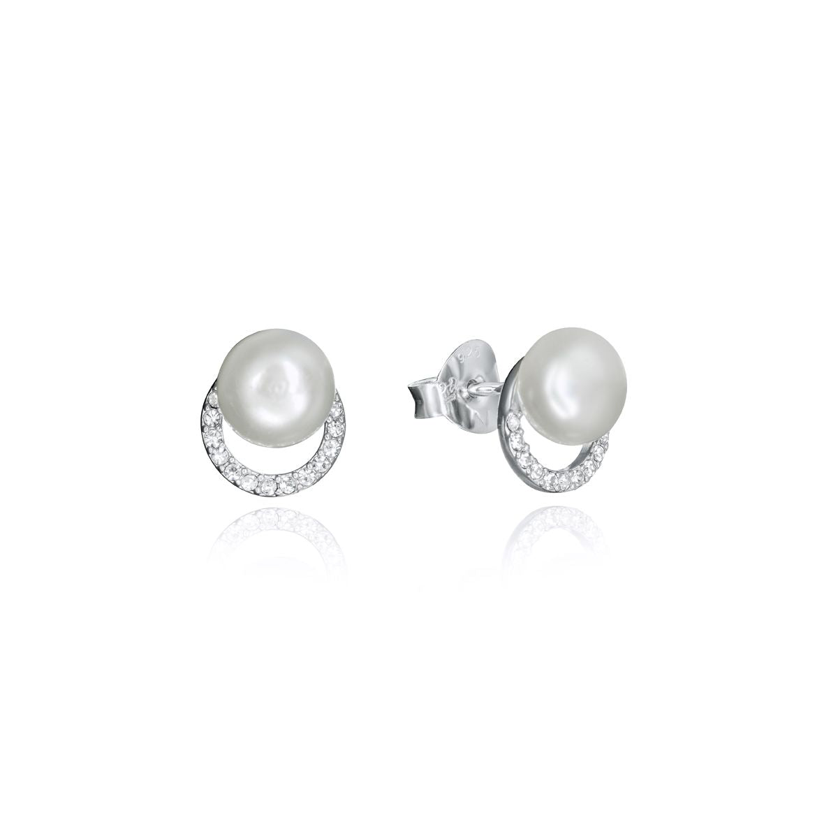 VICEROY JEWELS Mod. 71051E000-68 silver 925° earrings for ladies, featuring quartz analog, water-resistant 3 ATM, in official packaging.
