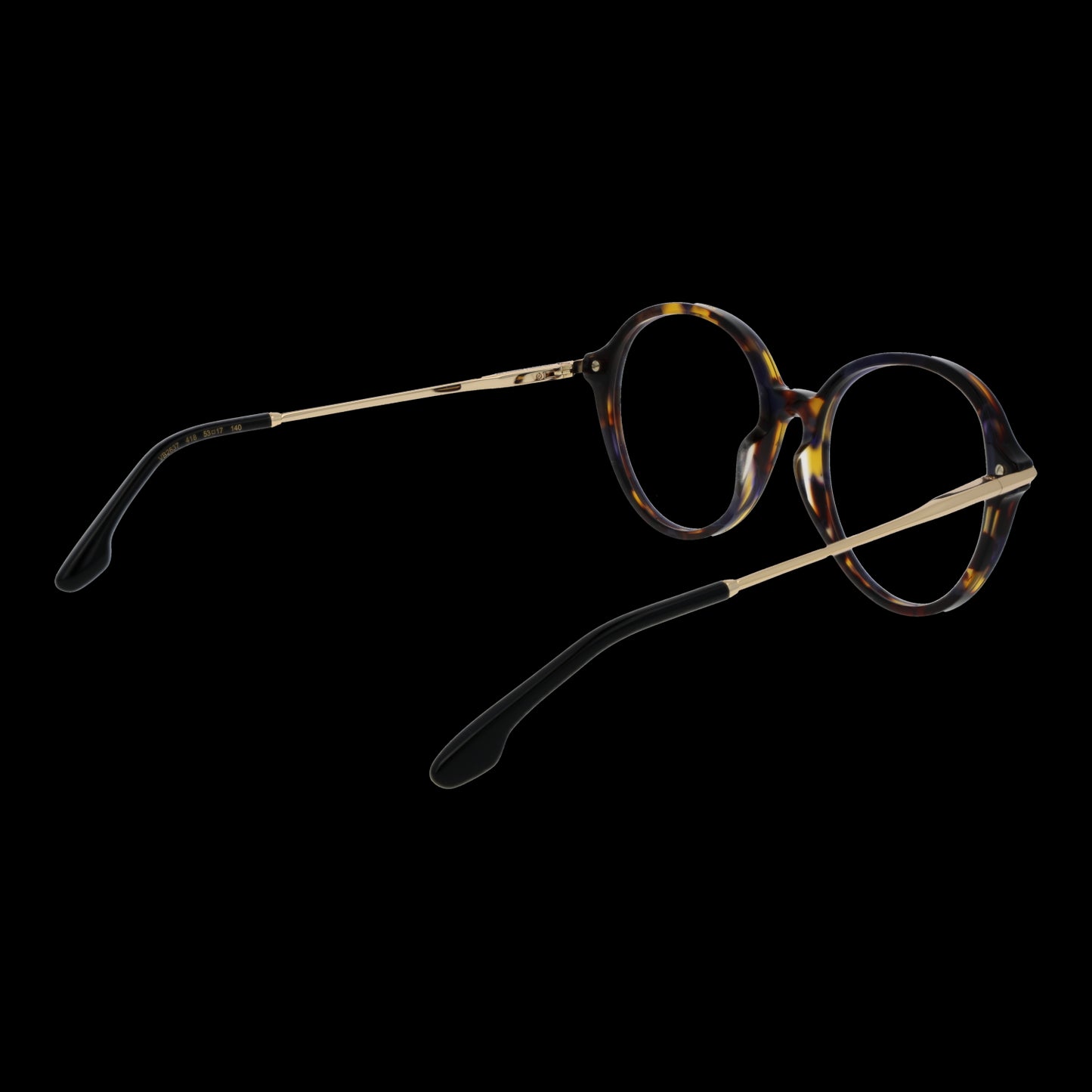 VICTORIA BECKHAM MOD. VB2637 53418 round eyeglasses for women, elegant tortoiseshell and gold frame