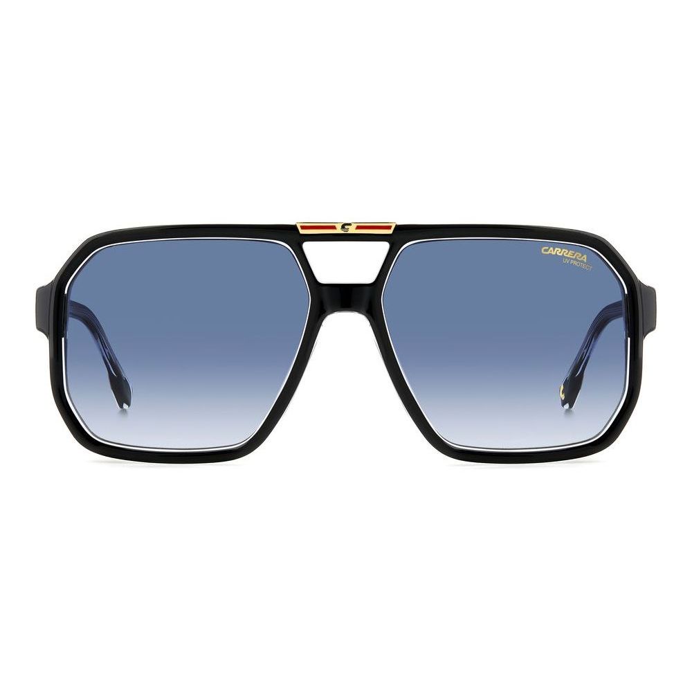 CARRERA MOD. VICTORY C 01_S gent sunglasses with sleek black frame and blue gradient lenses.