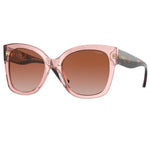 VOGUE MOD. VO 5338S acetate sunglasses for ladies, stylish pink frame with brown gradient lenses