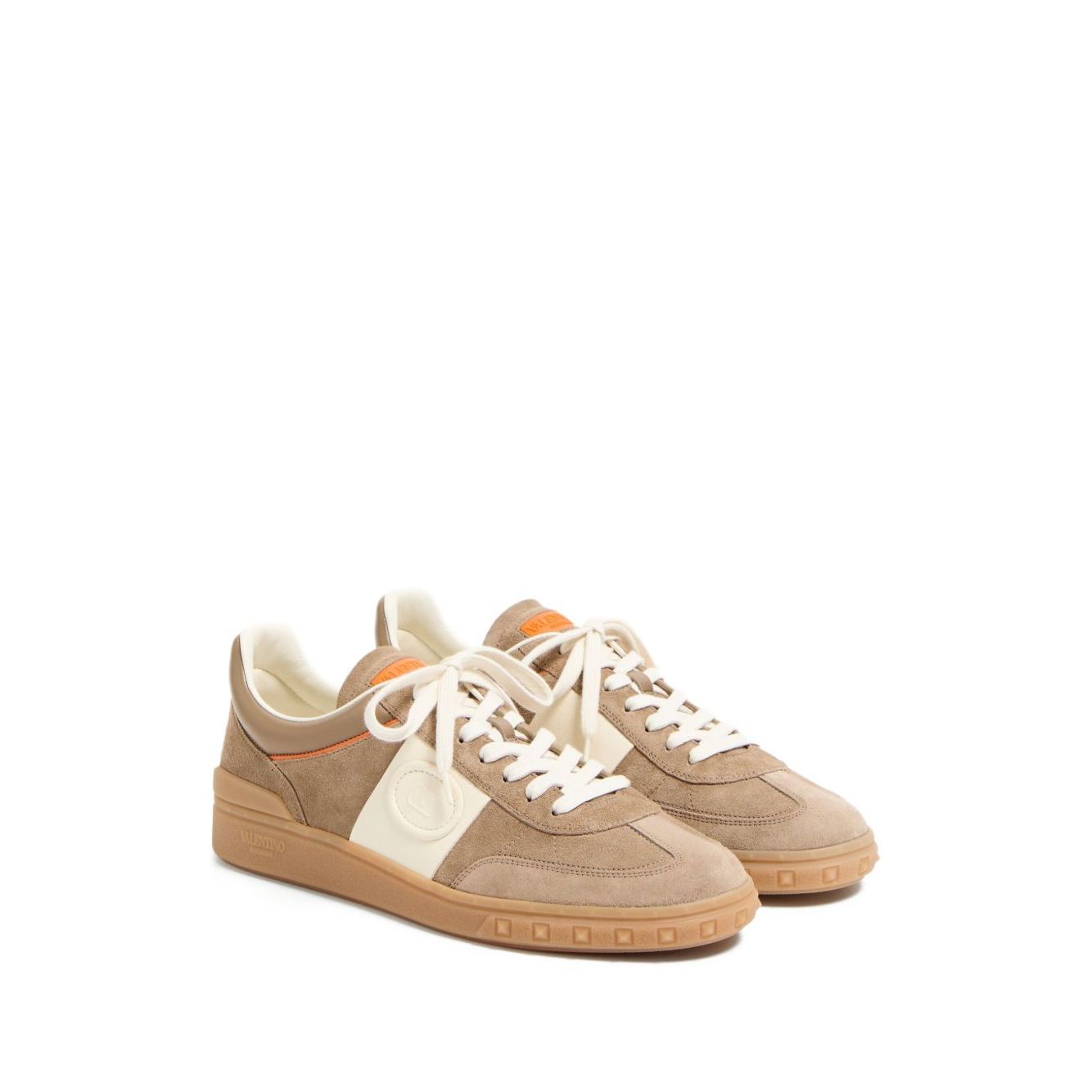 Valentino Garavani Upvillage Crust Leather Sneaker