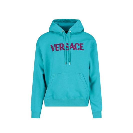 Versace Green Cotton Sweatshirt