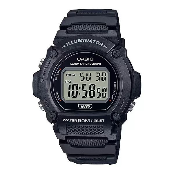 CASIO TIMELESS COLLECTION Mod. SPORT- ILLUMINATOR. WR 50M. ALARM. CHRONOGRAPH