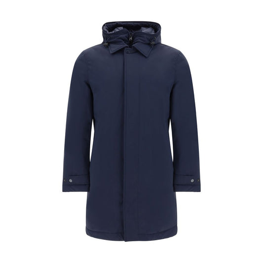 Woolrich Blue Polyester Coat