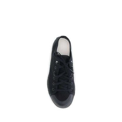 Y-3 Black Fabric Athletic Sneakers