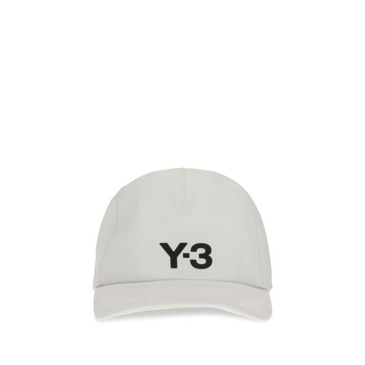 Y-3 White Recycled Polyester Cap (Baseball Hat) featuring Climacool technology for optimal comfort and style in AW25 season.