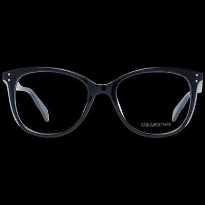 Front view of ZADIG & VOLTAIRE MOD. VZV177 510ACS women's eyeglasses with black frames.