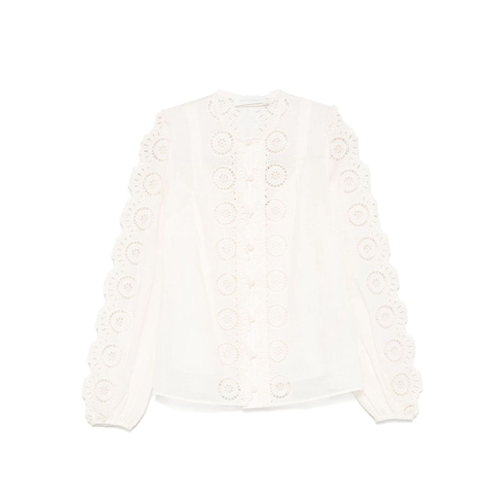 Zimmermann Lucky embroidered blouse Shirts