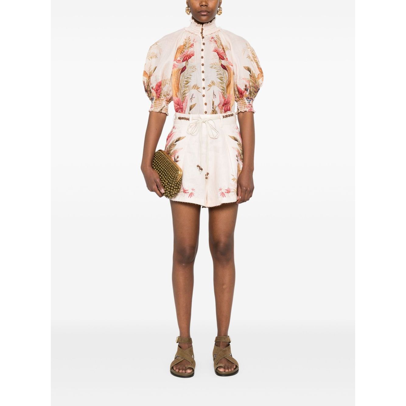 Zimmermann Shorts Beige