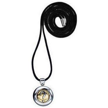 MORELLATO GIOIELLI BRIGHTLIGHT Collection Mod. QUESTION MARK Round IP Yellow Gold DESIGNER FASHION JEWELLERY