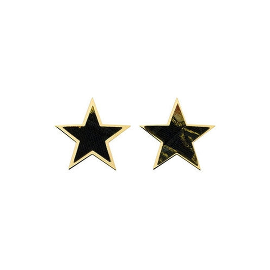 ORECCHINI LE BEBE MOD. TA_TAPPABUCO_NERO DESIGNER FASHION JEWELLERY
